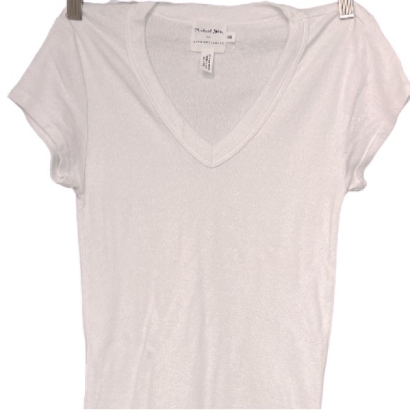 Michael Stars for Anthropologie V neck T-shirt. - Picture 4 of 8